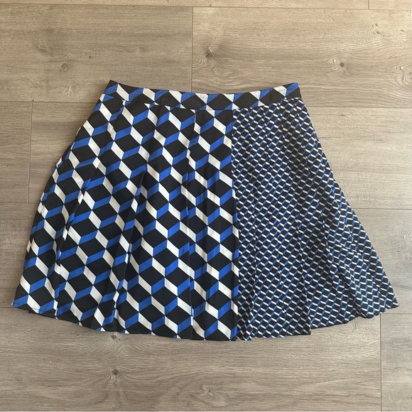 Halogen Dresses & Skirts - Halogen A-Line skirt - size 6 - blue, black, white